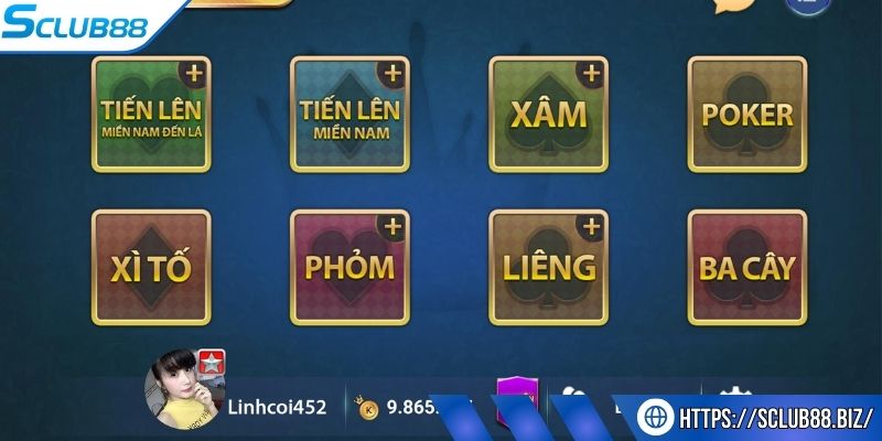 Khuyến mãi hấp dẫn dành riêng cho game bài Sclub88 Khuyến mãi hấp dẫn dành riêng cho game bài Sclub88